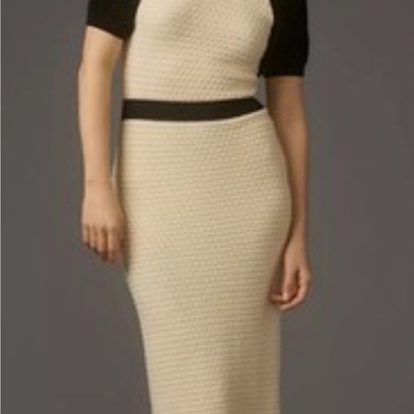 Anthropologie Black and Cream Maxi Dress
Daily Practice size L EUC - Picture 8 of 13